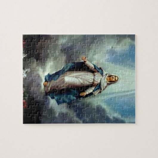 Gesegnete Jungfrau Mary - Mutter des Gottes Puzzle (Horizontal)