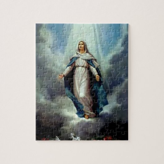 Gesegnete Jungfrau Mary - Mutter des Gottes Puzzle (Vertikal)