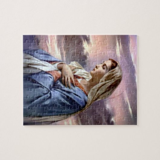Gesegnete Jungfrau Mary - Mutter des Gottes Puzzle (Horizontal)