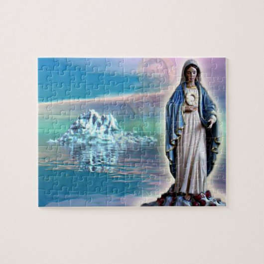 Gesegnete Jungfrau Mary - Mutter des Gottes Puzzle (Horizontal)