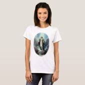 Gesegnete Jungfrau Mary - Mutter des Gottes T-Shirt (Vorne ganz)