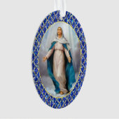 Gesegnete Jungfrau Mary Ornament (Vorderseite)