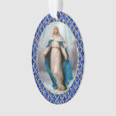 Gesegnete Jungfrau Mary Ornament (Vorderseite)