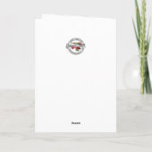 Gesegnete Jungfrau Mary Our Lady Undoer of Knowley Karte (Rückseite)