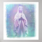 Gesegnete Jungfrau Mary Poster (Vorne)