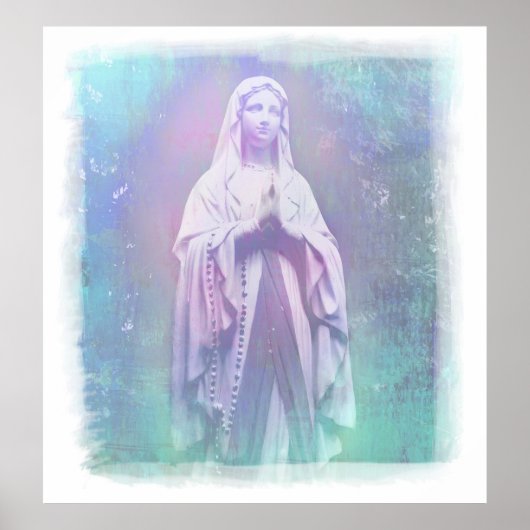 Gesegnete Jungfrau Mary Poster (Vorne)