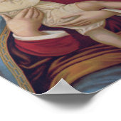 Gesegnete Jungfrau Mary Queen of Heaven Jesus Kath Poster (Ecke)