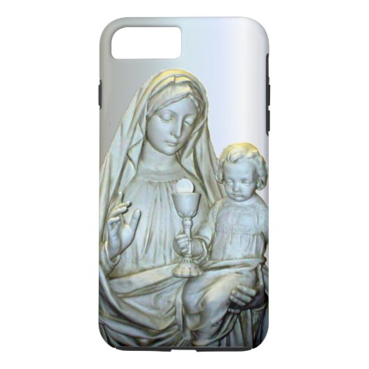 Gesegnete Jungfrau Mary - Säuglings-Kind Jesus Case-Mate iPhone Hülle (Rückseite)