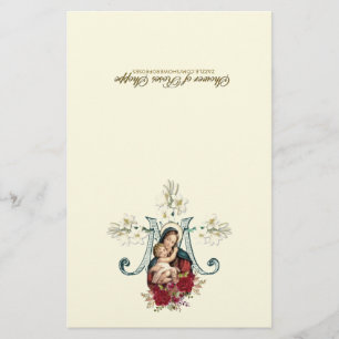 Gesegnete Jungfrau Mary spirituelles Kommunizengeb