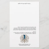 Gesegnete Jungfrau Mary spirituelles Kommunizengeb (Rückseite)