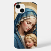 Gesegnete Jungfrau Mary Traditionell katholisch Case-Mate iPhone Hülle (Rückseite)