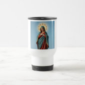 Gesegnete Jungfrau Mary Travel Mug Reisebecher (Mittel)
