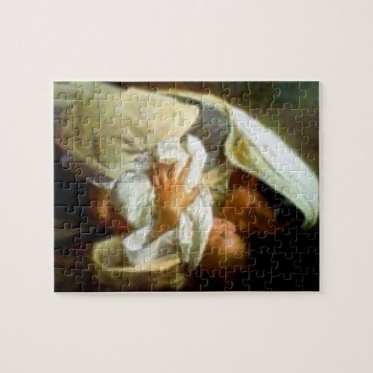 Gesegnete Jungfrau Mary und Säugling Kind Jesus Puzzle (Horizontal)