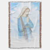Gesegnete Jungfrau-Marythrow-Decke Decke (Vorderseite Vertikal)