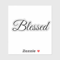 Gesegnete Kalligrafie Moderne Typografie Elegant