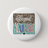 Gesegnete Krankenschwester Button (Vorderseite)