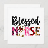 Gesegnete Krankenschwester - Inspirationsfürsorge (Vorne/Hinten)