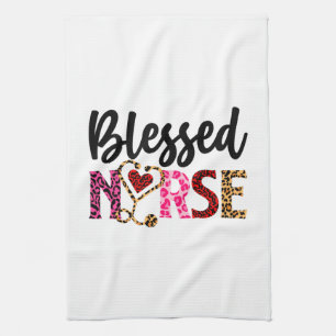 Gesegnete Krankenschwester - Inspirationsfürsorge Geschirrtuch