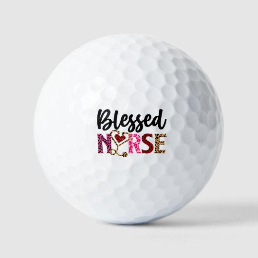 Gesegnete Krankenschwester - Inspirationsfürsorge Golfball (Vorderseite)