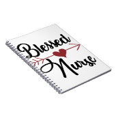 gesegnete Krankenschwester Notizblock (Rechte Seite)