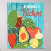 gesegnete Küche Poster (Vorne)