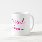 Gesegnete Mama   Kaffeetasse (VorderseiteRechts)