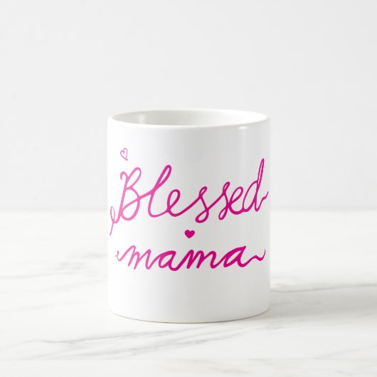 Gesegnete Mama   Kaffeetasse (Mittel)