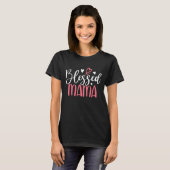 Gesegnete Mama Matching Parent & Kid Mama T-Shirt (Vorne ganz)