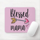 Gesegnete Mama Mousepad (Mit Mouse)
