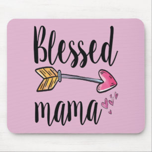 Gesegnete Mama Mousepad