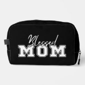 Gesegnete Mama Mütter Tagesgeschenk Waschbeutel (Vorderseite)