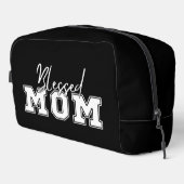 Gesegnete Mama Mütter Tagesgeschenk Waschbeutel (Rechte Ecke)