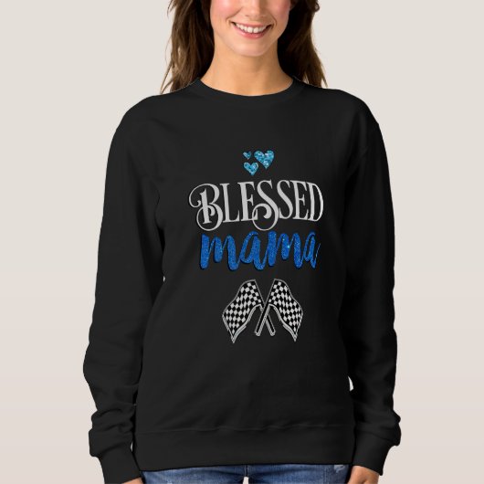 Gesegnete Mama Premium Sweatshirt (Vorderseite)