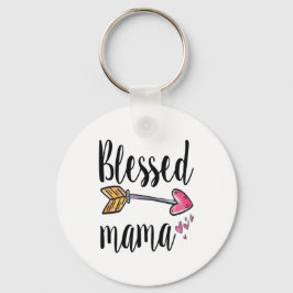 Gesegnete Mama Schlüsselanhänger