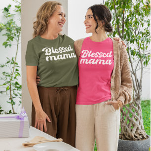 Gesegnete Mama Shirt - Muttertags- & Geburtstagsge