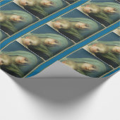 Gesegnete Mary-Jungfrau mit Kind Jesus Geschenkpapier (Ecke)