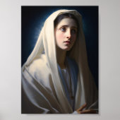 Gesegnete Mary Mutter Gottes Malerei Poster (Vorne)