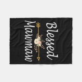 Gesegnete Mawmawmütter Tagesgeschenke Fleecedecke (Vorderseite (Horizontal))