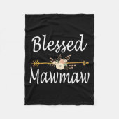 Gesegnete Mawmawmütter Tagesgeschenke Fleecedecke (Vorderseite)
