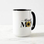 Gesegnete Mutter. Geschenkidee. Tasse (VorderseiteRechts)