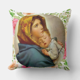 Gesegnete Mutter Gottes Unsere Liebe Frau Jungfrau Kissen