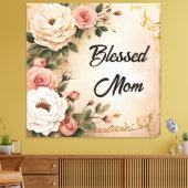 Gesegnete Mutter Leinwanddruck (Insitu (Wohnzimmer))