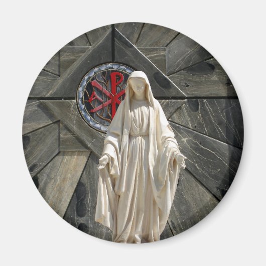 Gesegnete Mutter Magnet (Vorne)