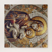 Gesegnete Mutter Mary and Baby Jesus | religiös Puzzle (Horizontal)
