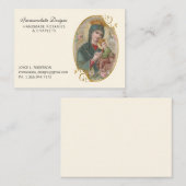 Gesegnete Mutter Mary Jesus Religious Visitenkarte (Vorne/Hinten)