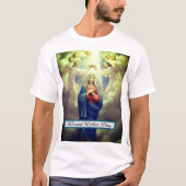 Gesegnete Mutter Mary T-Shirt (Vorderseite)