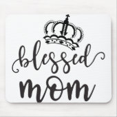 Gesegnete Mutter Mousepad (Vorne)