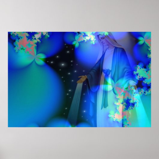 Gesegnete Mutter Poster (Vorne)