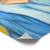 Gesegnete Mutter Poster (Ecke)