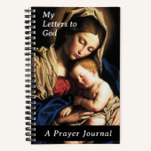 Gesegnete Mutter Prayer Journal SpiralNotebook Notizblock (Vorderseite)